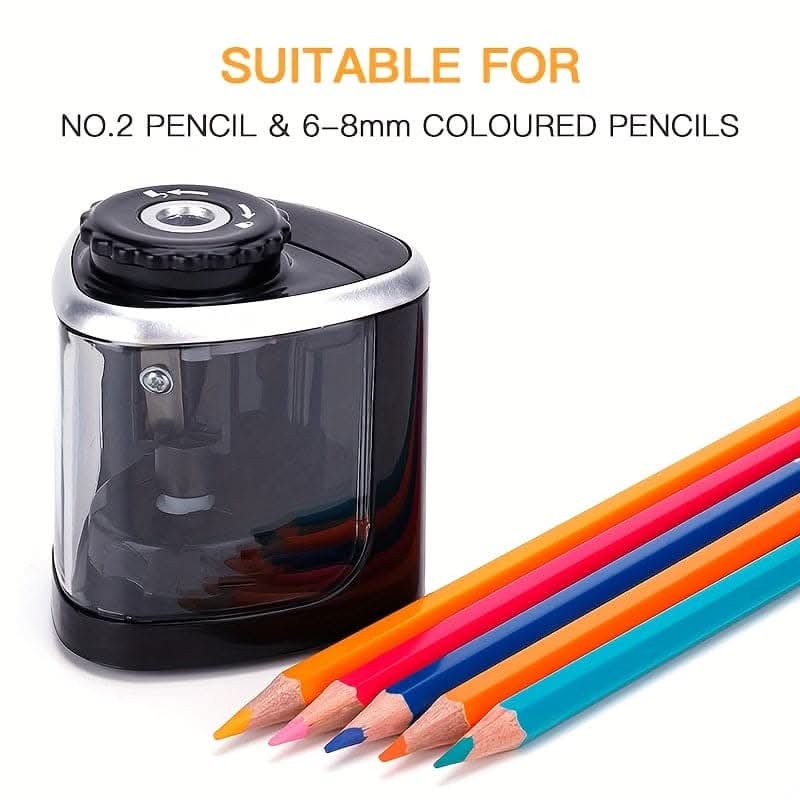 Fast Sharpening Electric Pencil Sharpener – Effortless Precision
