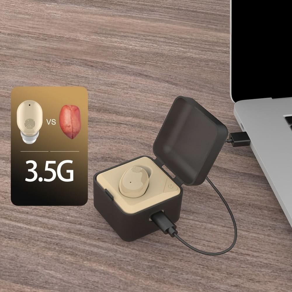 Mini Listening Enhancement Earphones with Amplifier - Single Ear