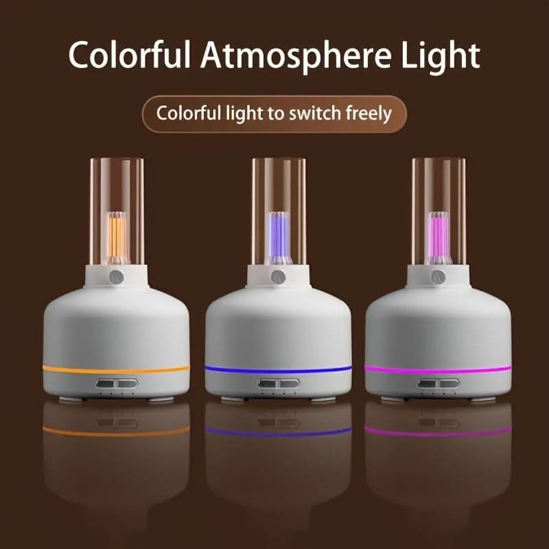 Tooluck USB Aromatherapy Humidifier – 7-Color LED, Quiet, Auto Shut-Off
