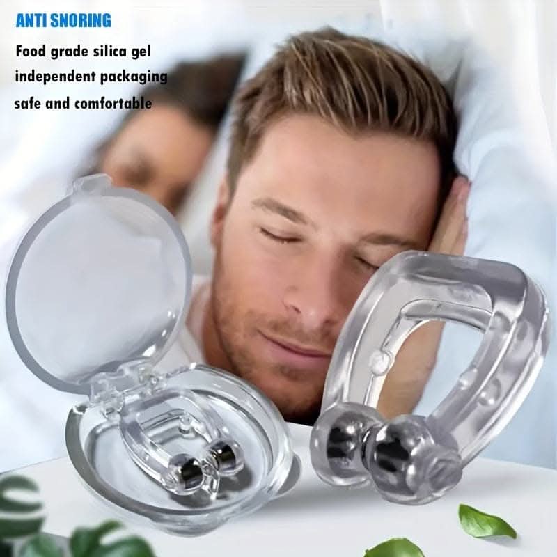 Pack of 3 Silicone Anti-Snoring Device Set for Better Sleep