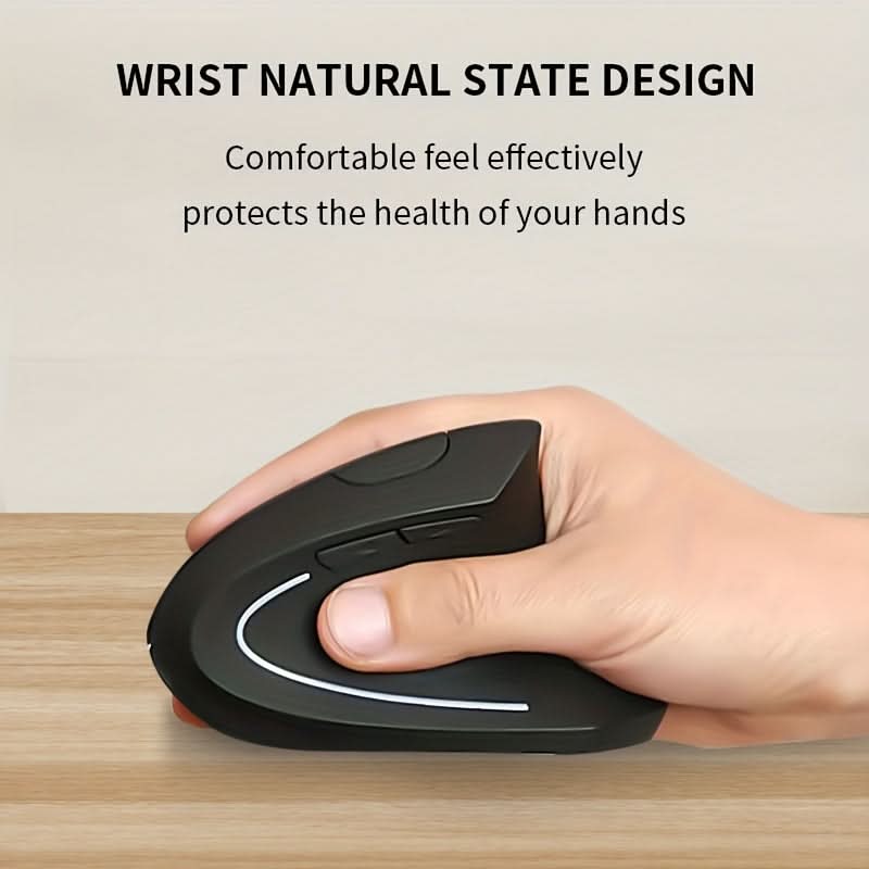 Wireless Rechargeable Optical Mouse – 2.4GHz USB Wireless Computer Mouse