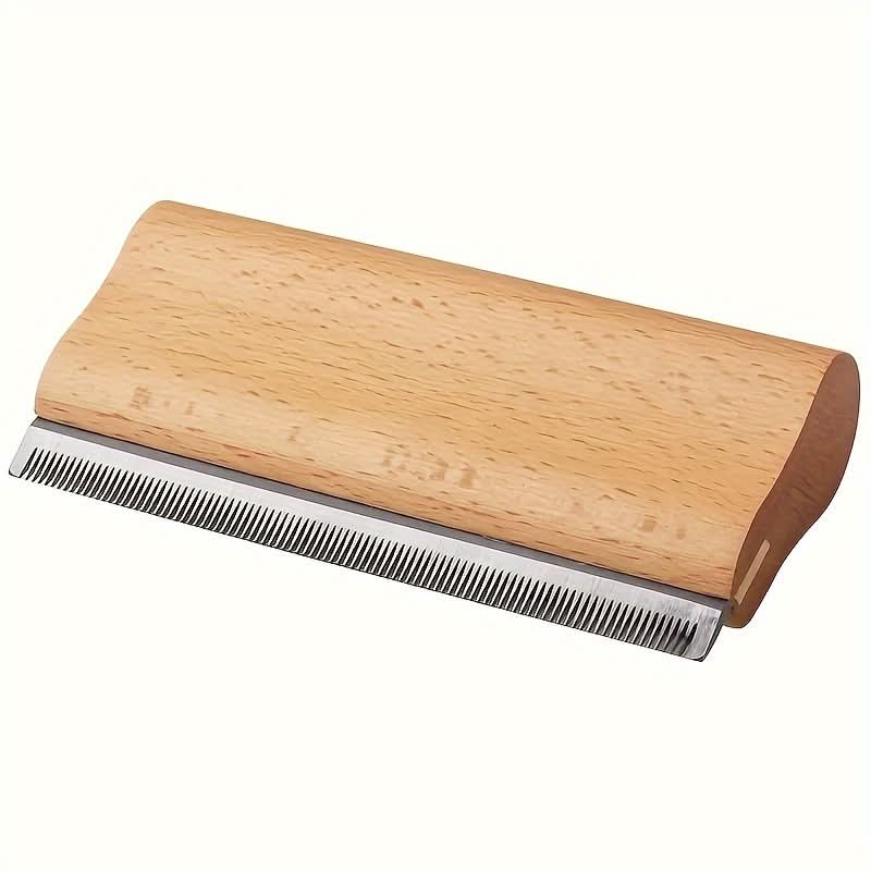 Steel Teeth Shedding Brush for Horses, Cats & Dogs, Long Hair Fur Care Tool
