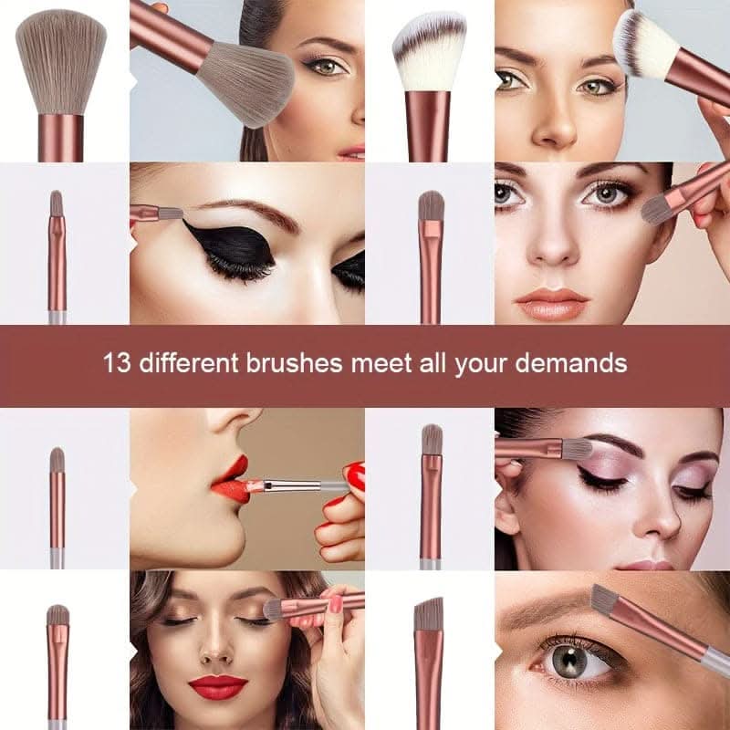 Makeup Brush Set with Soft Blending Make Up Brushes