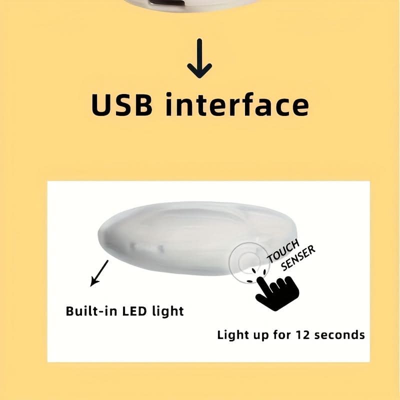 Touch Sensor LED Bag Light – Portable Handbag Pendant