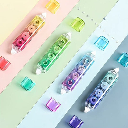 2-in-1 Correction & Adhesive Tape Roller