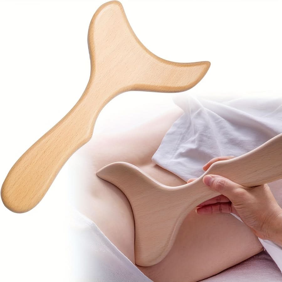 Beech Wood Gua Sha Scraping Plate – IASTM Massage Tool
