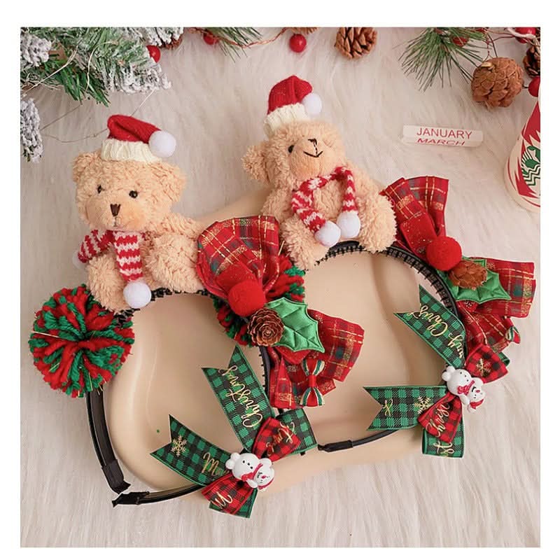 Teddy Bear Cartoon Hairband for Adults