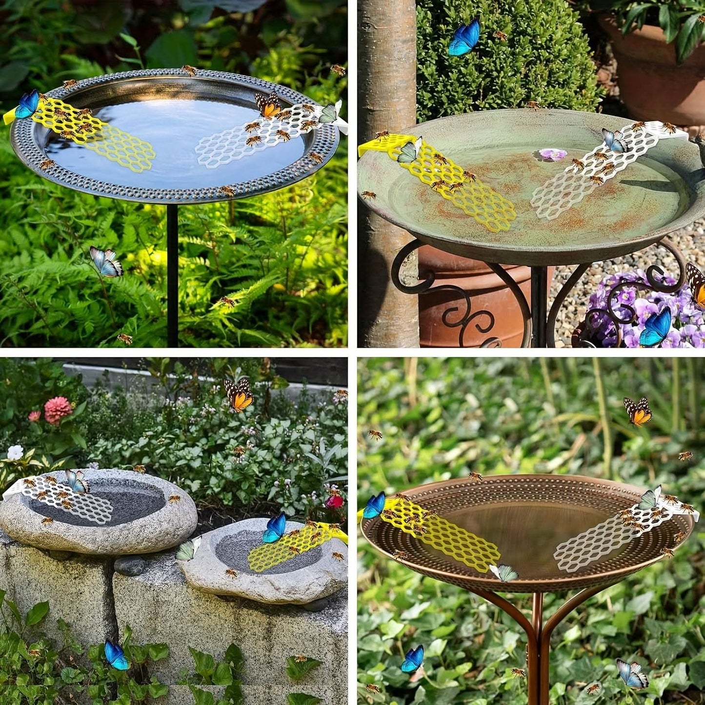 2pcs Bee Waterer with Floating Ladders