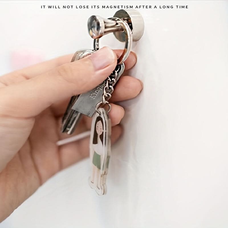 10-Pack I-Shaped Magnetic Pushpins for Documents
