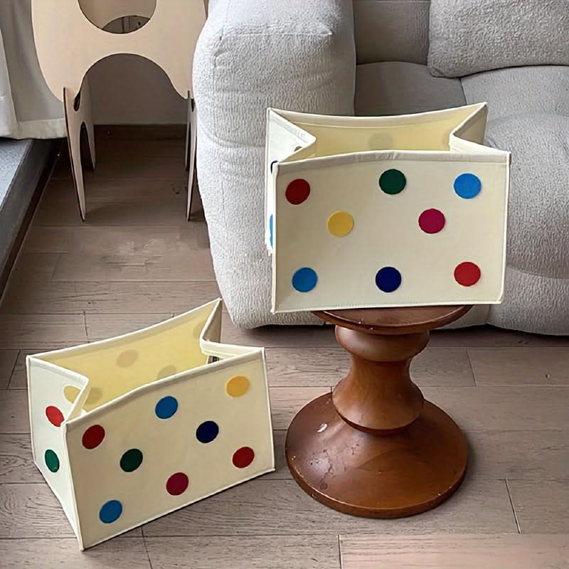 Animal-Themed Felt Storage Basket for Kids