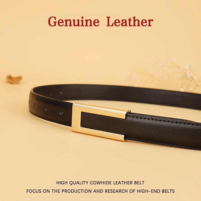 Vintage Leather Belt for Men & Women