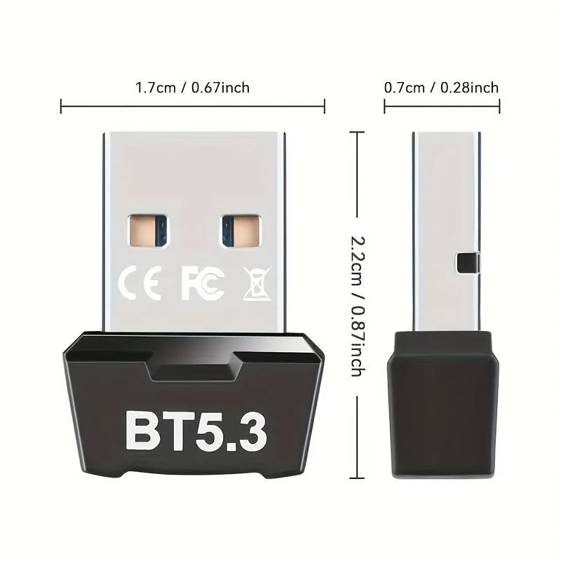 5.3 USB Bluetooth Adapter for Wireless Devices