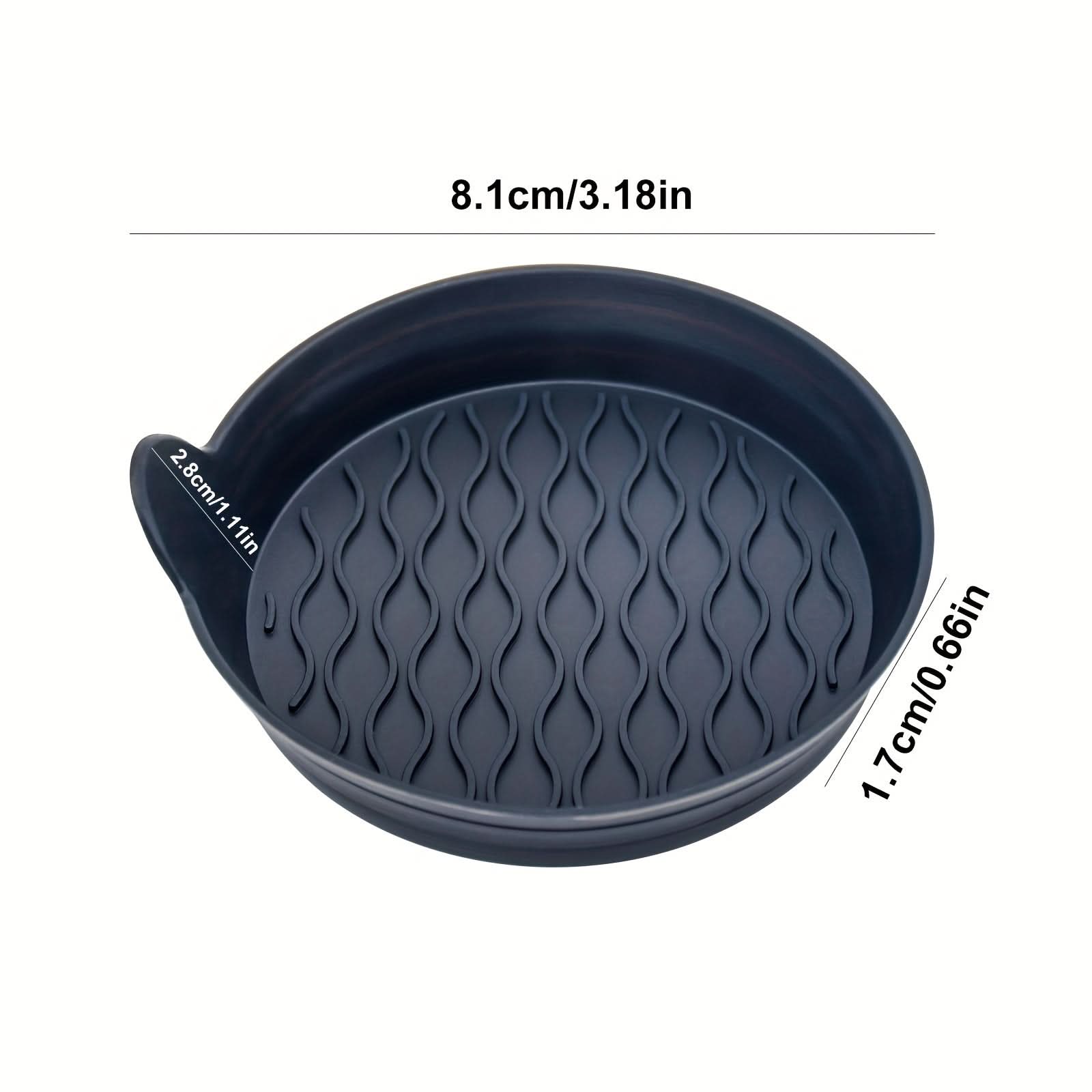 Silicone Car Coaster Set - Spill-Proof, Durable