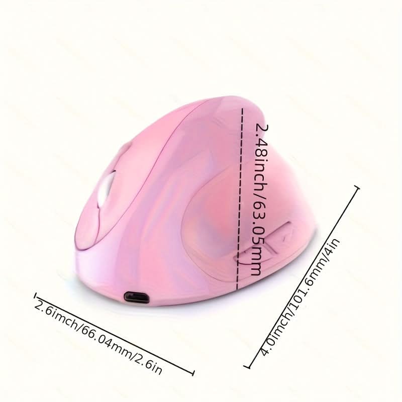 Rechargeable Vertical Wireless Mouse – Right-Handed