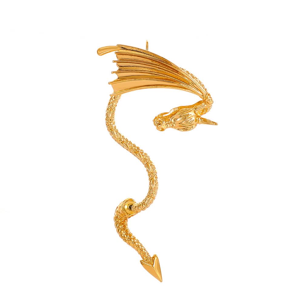 Punk Flying Dragon Ear Cuff Earring