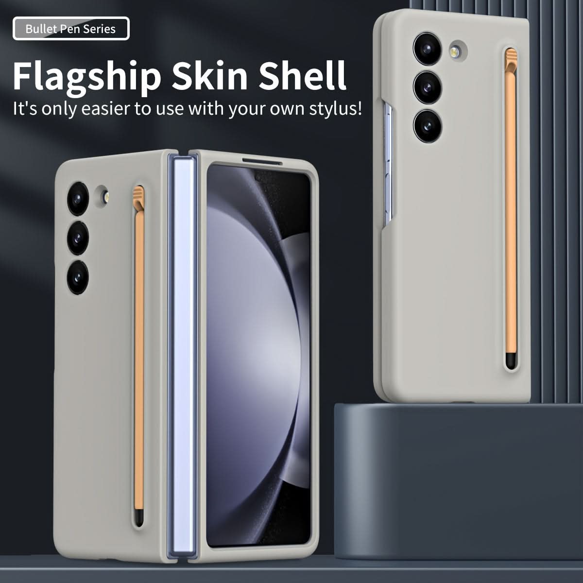 Samsung Galaxy Z Fold 5 Slim Case with Built-in S Pen Slot