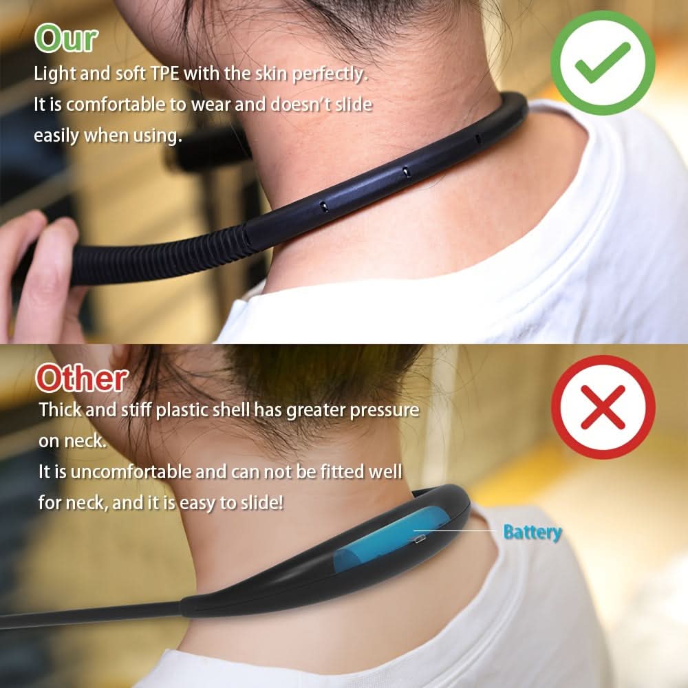 Rechargeable LED Neck Reading Light – Hands-Free, Dimmable