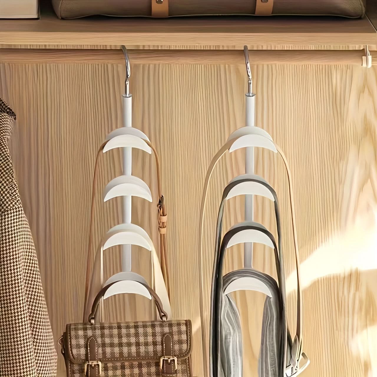 Rotatable Metal Bag Hook