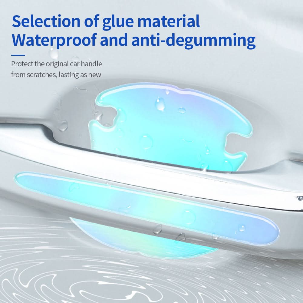 Luminous Car Door Handle & Mirror Protective Stickers