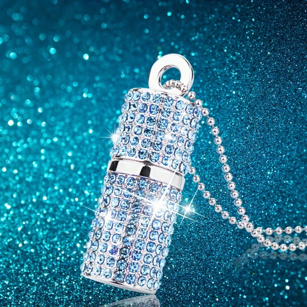 Blue Crystal USB 2.0 Flash Drive - 64GB