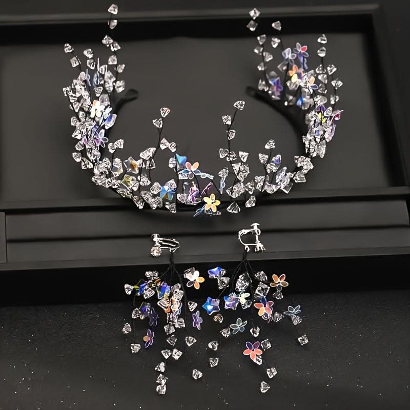 Elegant Rhinestone Tiara Headband for Weddings