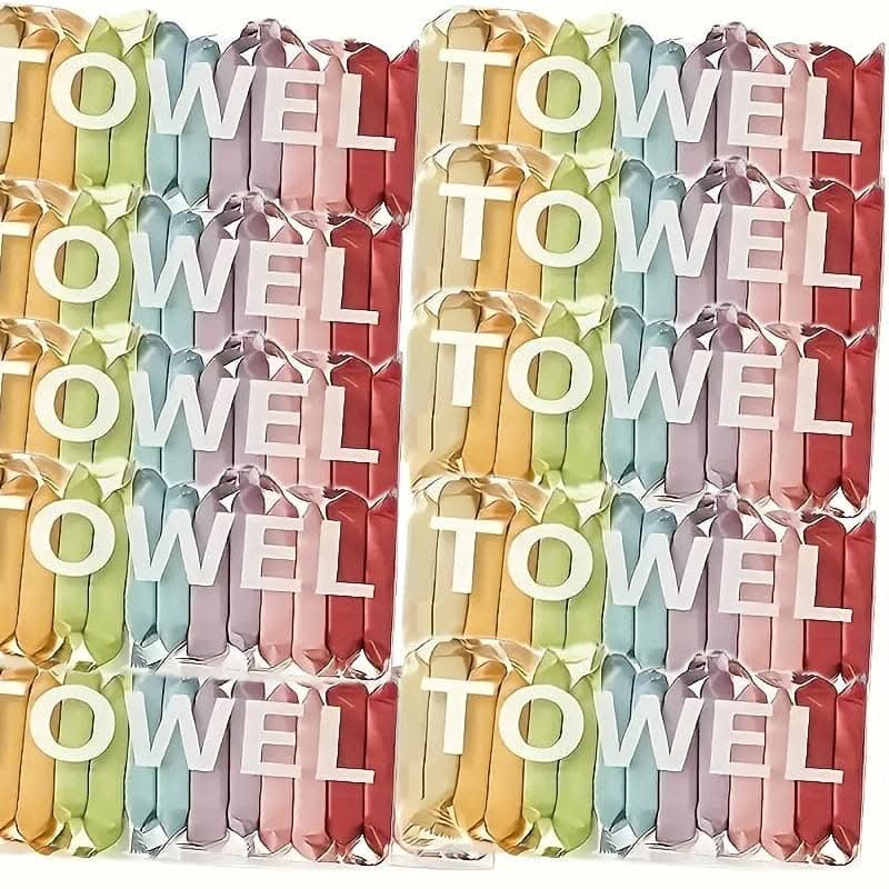 Ultra-Absorbent Compressed Towels – Soft, Lint-Free for All Uses