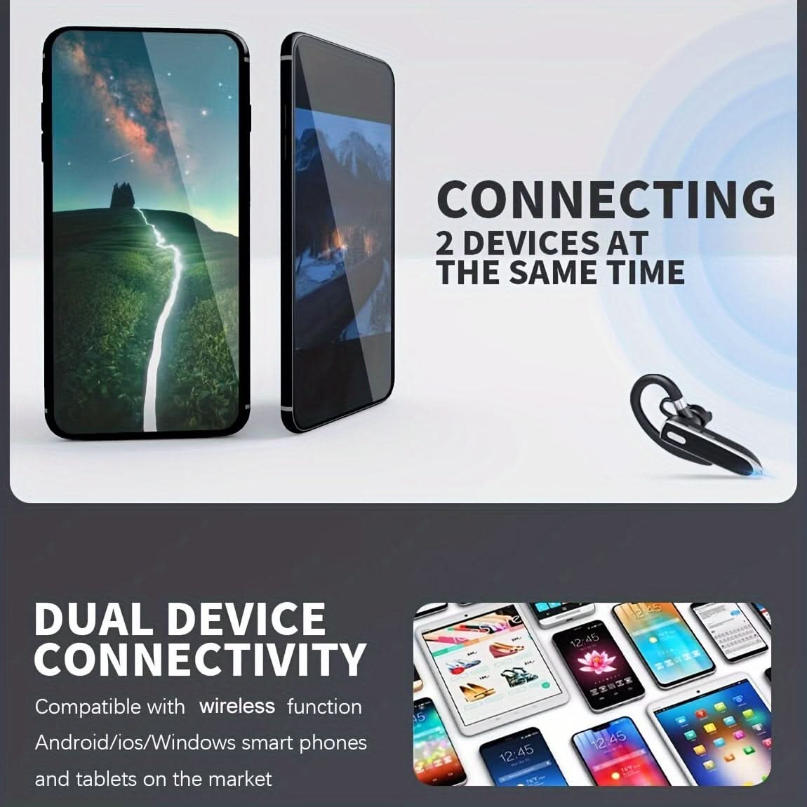 Wireless In-Ear Headphones with Touch Control