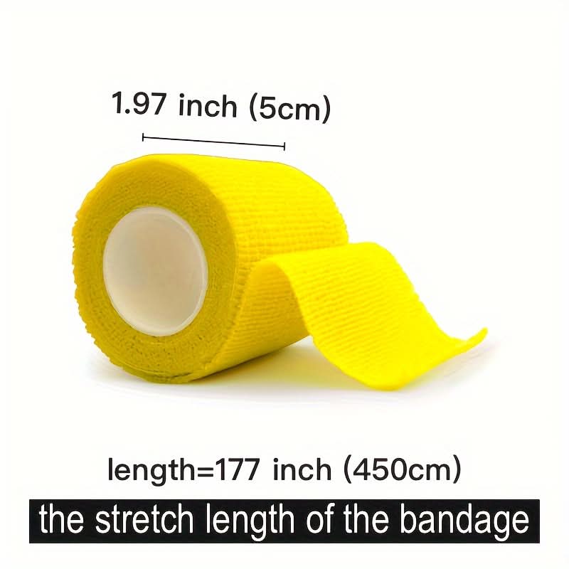 4-Pack Self-Adhesive Dog Paw Protectors – Comfortable Paw Bandages for Walking