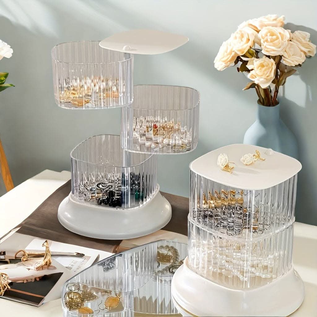 Transparent Jewelry Storage Box – Hairpins & Head Ropes