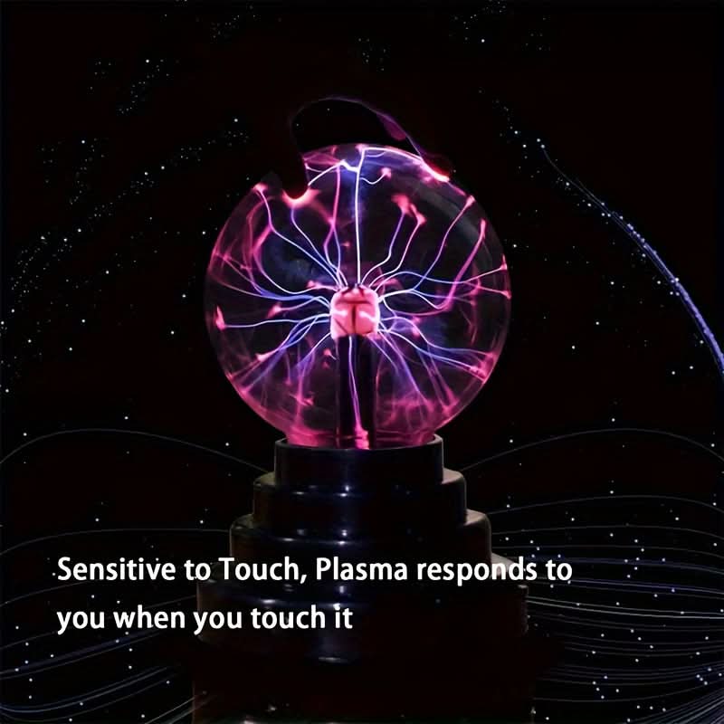 5-Inch Plasma Ball Light, Touch & Sound Activated
