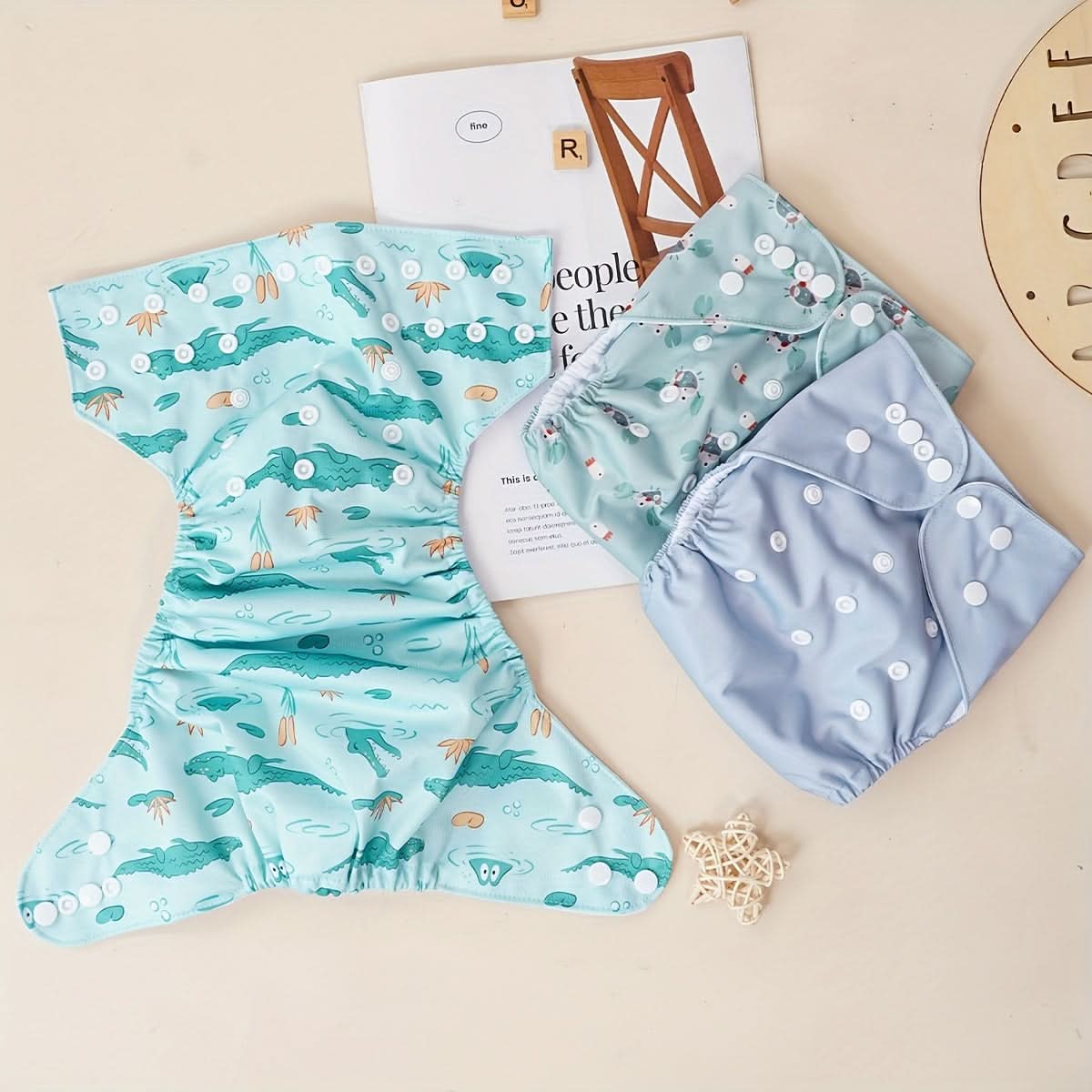 Reusable Baby Cloth Diapers