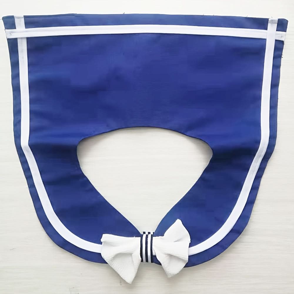 Women's Sailor-Style Detachable Navy Collar