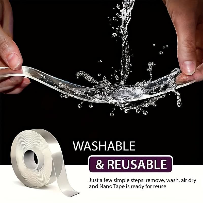 3 Rolls Heavy-Duty Double-Sided Nano Tape