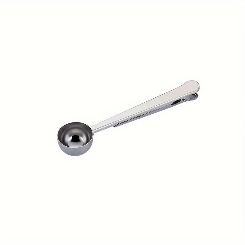 15ml Stainless Steel Coffee Scoop with Clip