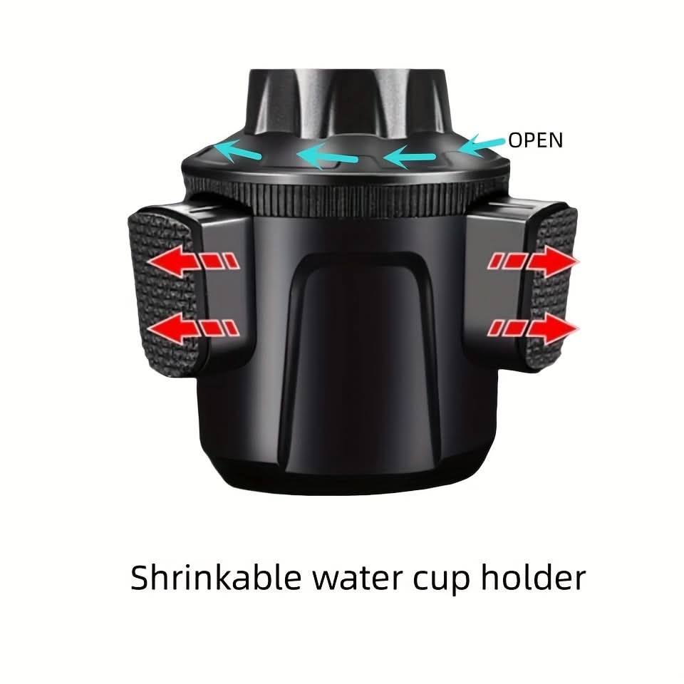 Car Cup Holder Phone Mount – Adjustable Long Neck Cradle