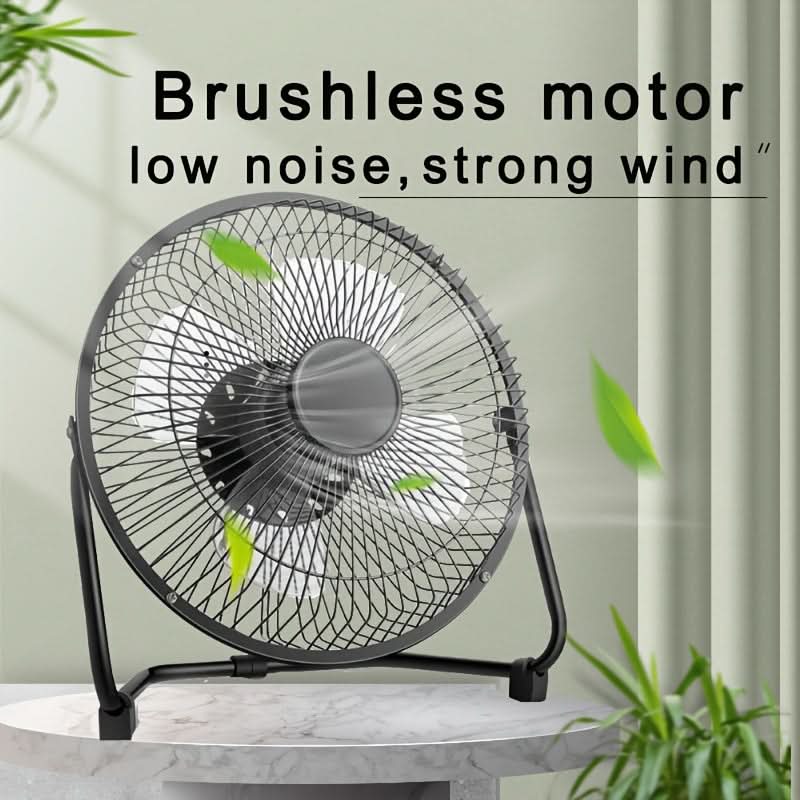 Portable USB Desktop Fan – 360° Adjustable Angle