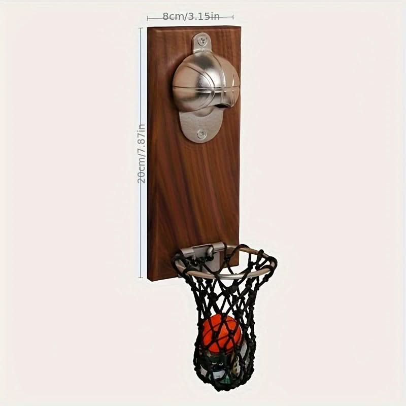 Retro Wall-Mounted Magnetic Bottle Opener