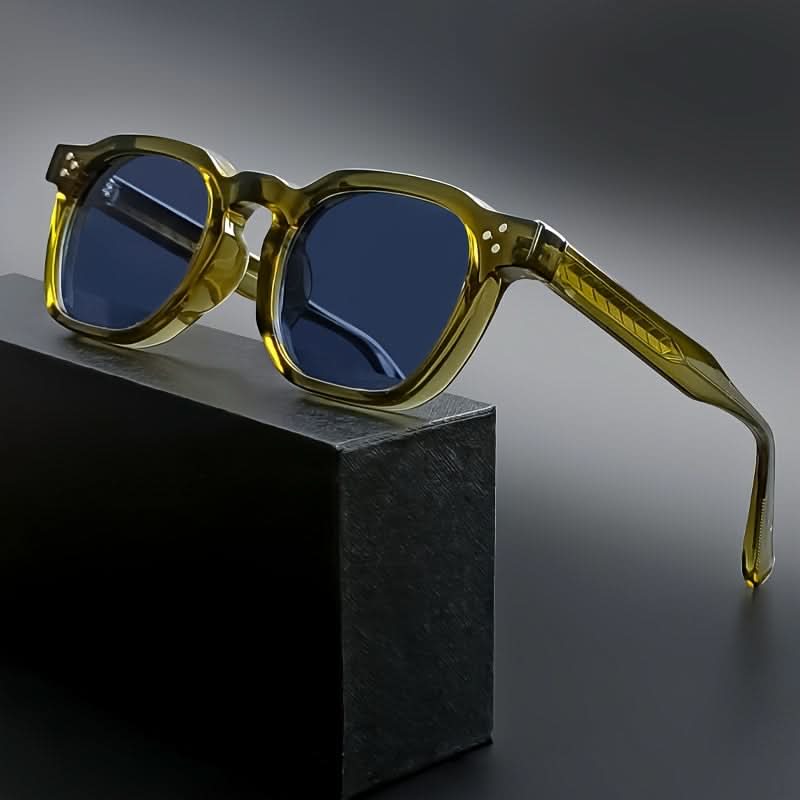 Vintage Retro Square Frame Glasses – Stylish Accessories for Adventurers