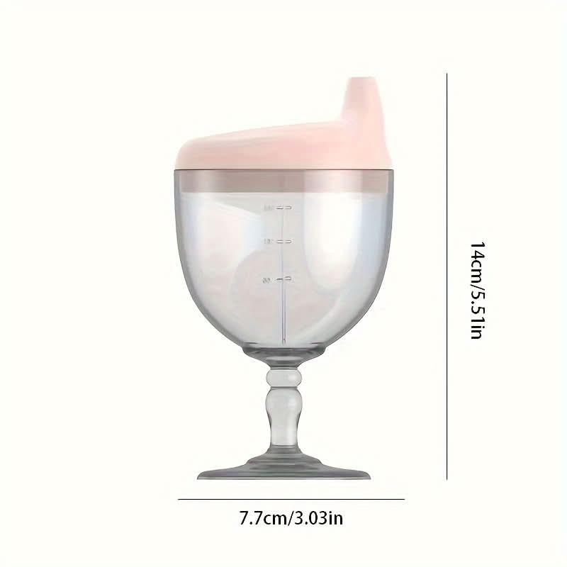 Break-Resistant Sippy Cups with Lid Leak-Proof & Reusable Plastic Drinkware