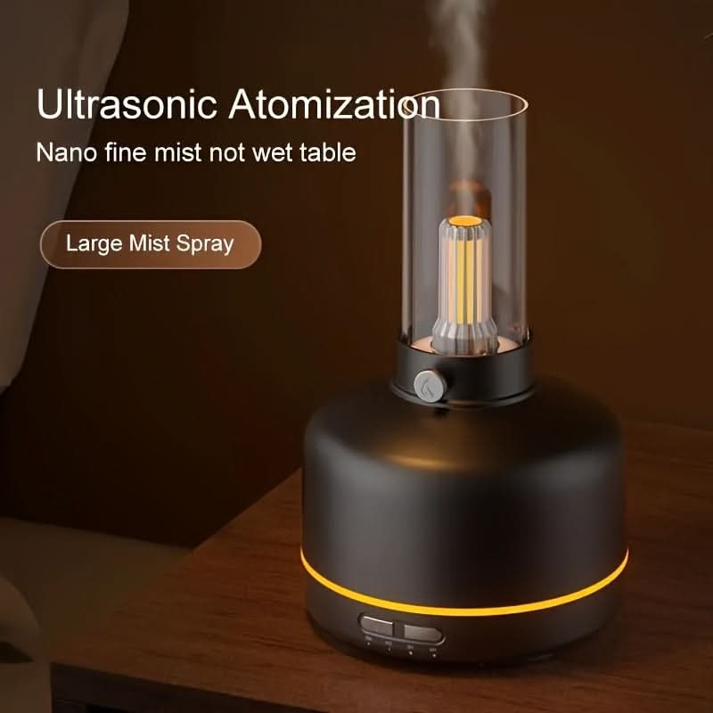 Tooluck USB Aromatherapy Humidifier – 7-Color LED, Quiet, Auto Shut-Off