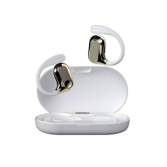 TWS Wireless Earbuds with LED Charging Case, Semi-Open-Back In-Ear