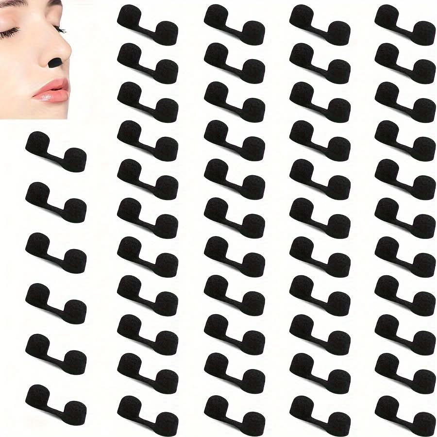 100pcs Disposable Foam Nose Filters – Dust, Pollen & Smoke Protection Nasal Plugs