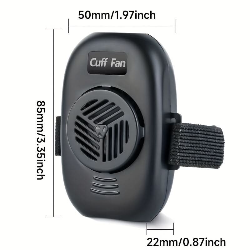 Bladeless Arm Cuff & Neck Fan – Portable Mini Fan