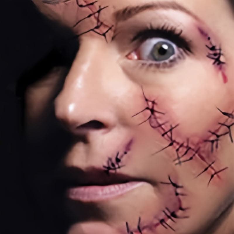 3D Bloodstain Temporary Tattoos for Halloween