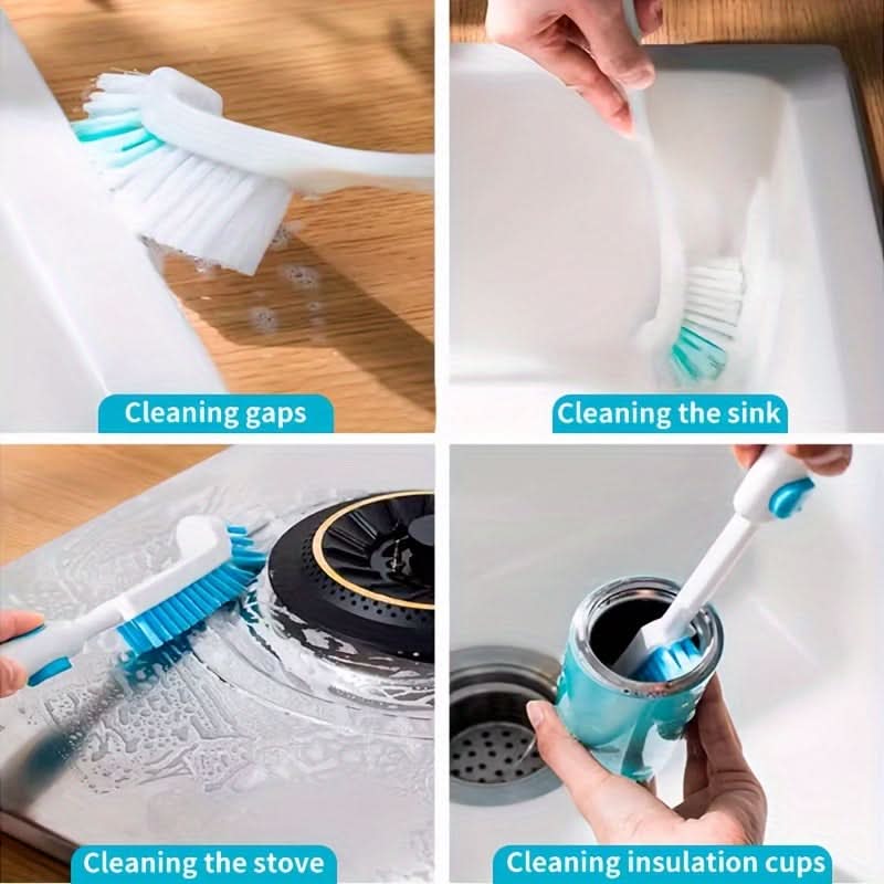 Elbow Gap Brush for Kitchen & Bathroom