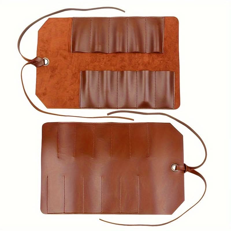 Leather Electrician Tool Pouch Organizer Bag