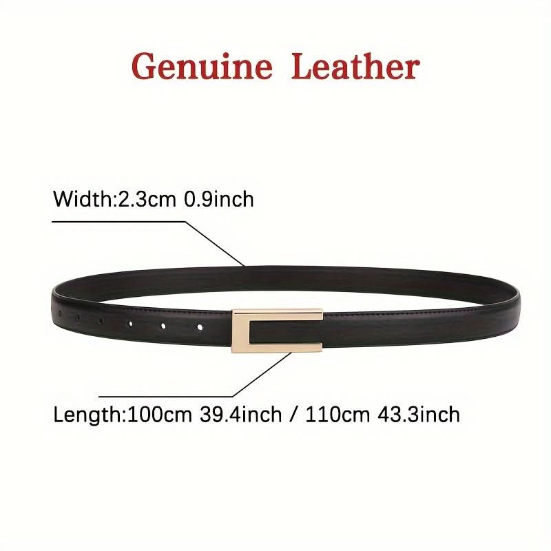 Vintage Leather Belt for Men & Women