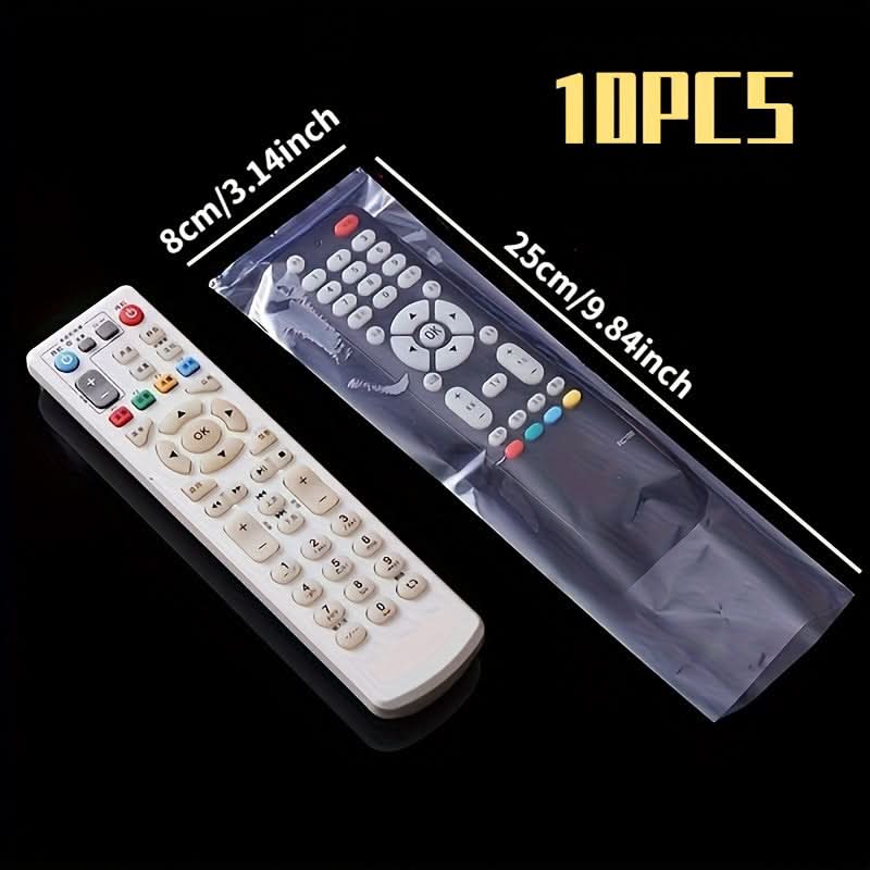 10 Clear Heat Shrink Wrap Bags, Waterproof