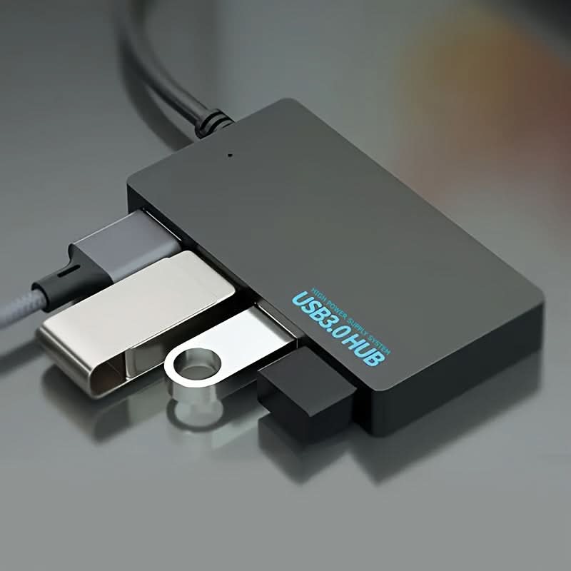 USB 3.0 4-Port High-Speed Charging Hub