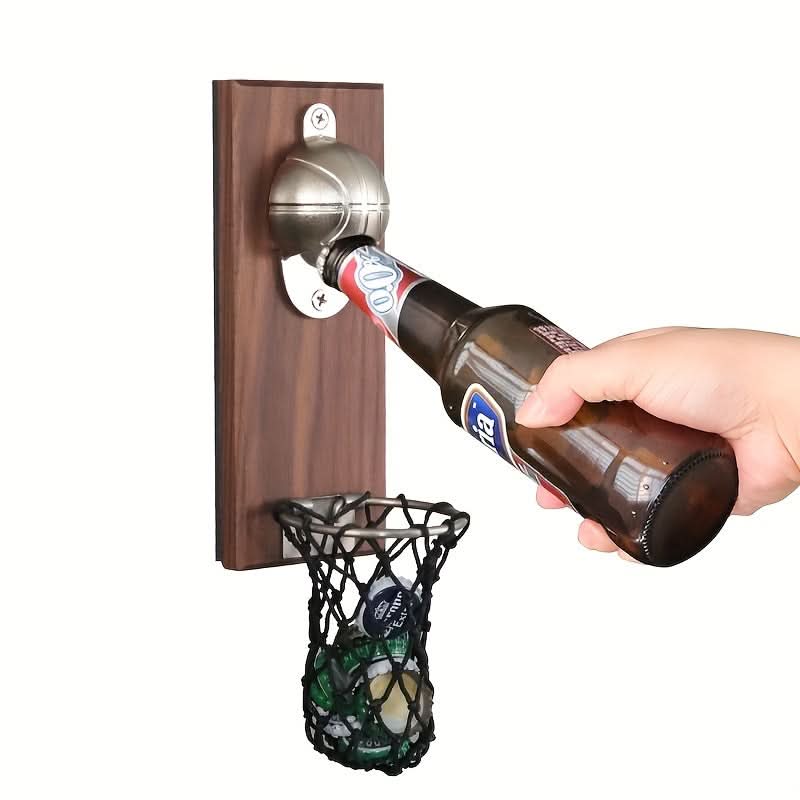 Retro Wall-Mounted Magnetic Bottle Opener